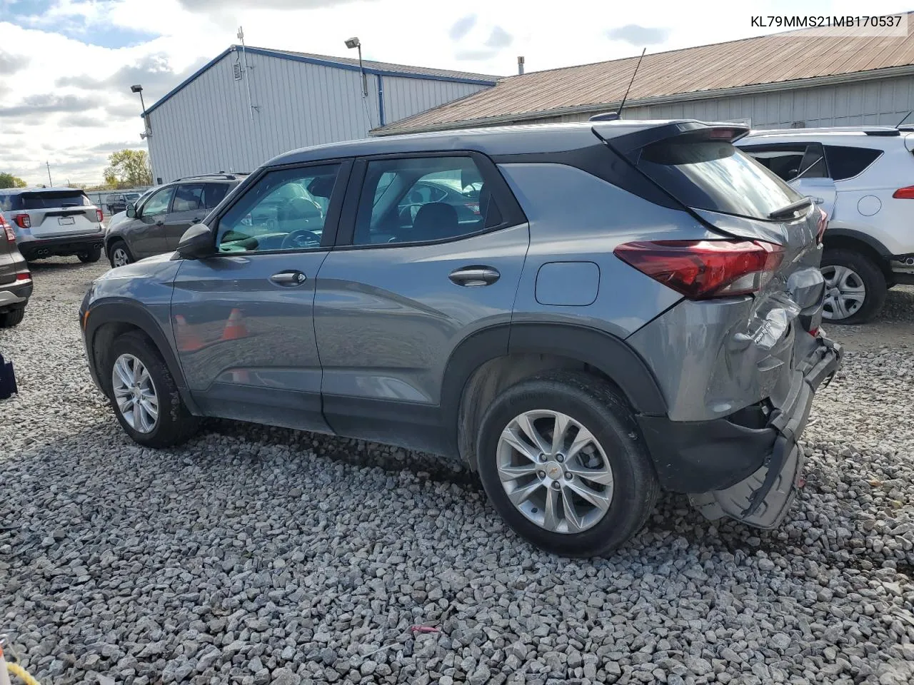 2021 Chevrolet Trailblazer Ls VIN: KL79MMS21MB170537 Lot: 76325934