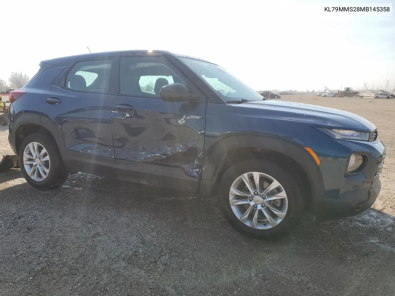 2021 Chevrolet Trailblazer Ls VIN: KL79MMS28MB145358 Lot: 76873824