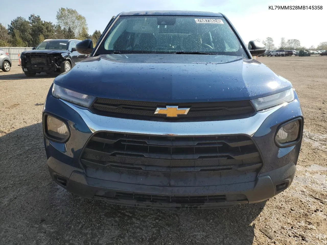 2021 Chevrolet Trailblazer Ls VIN: KL79MMS28MB145358 Lot: 76873824