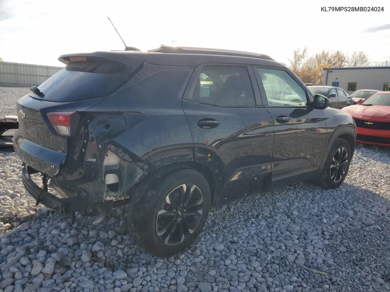 2021 Chevrolet Trailblazer Lt VIN: KL79MPS28MB024024 Lot: 77612144