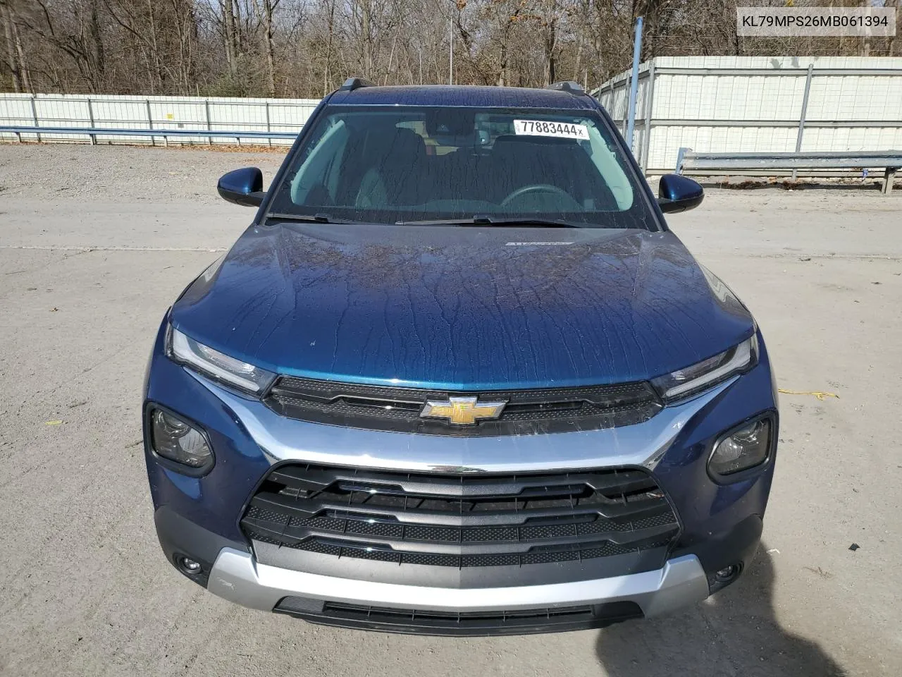 2021 Chevrolet Trailblazer Lt VIN: KL79MPS26MB061394 Lot: 77883444