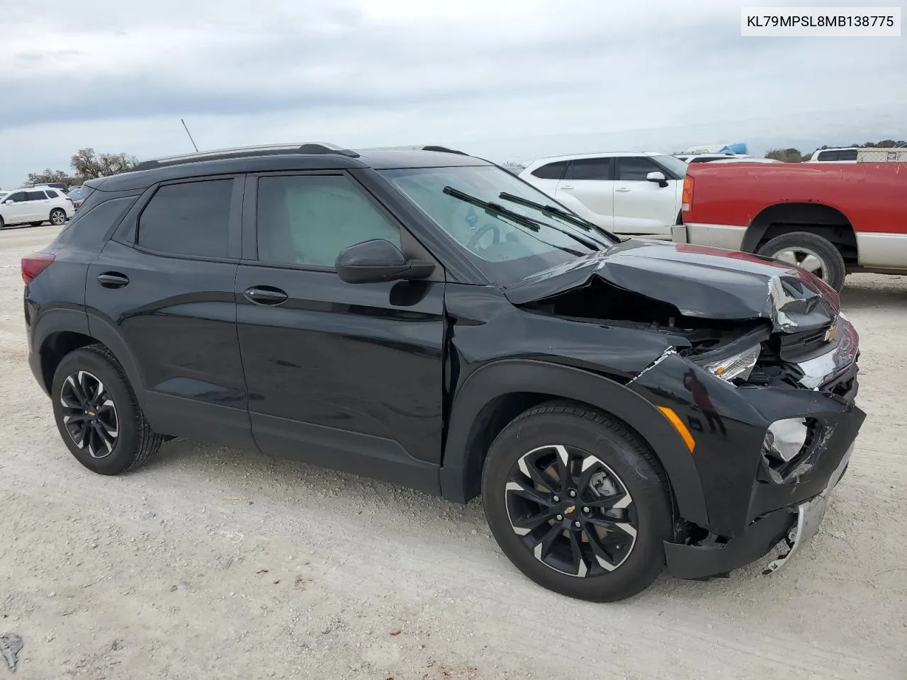 2021 Chevrolet Trailblazer Lt VIN: KL79MPSL8MB138775 Lot: 78129744