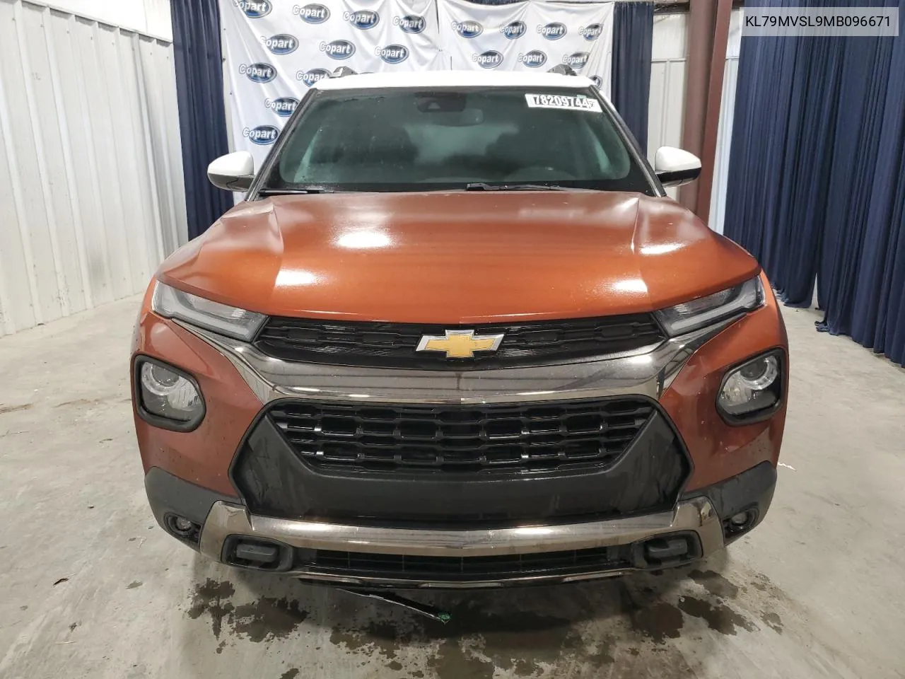 2021 Chevrolet Trailblazer Activ VIN: KL79MVSL9MB096671 Lot: 78209744