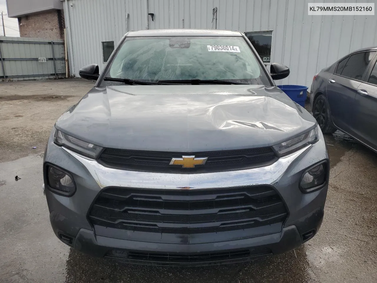 2021 Chevrolet Trailblazer Ls VIN: KL79MMS20MB152160 Lot: 79036014