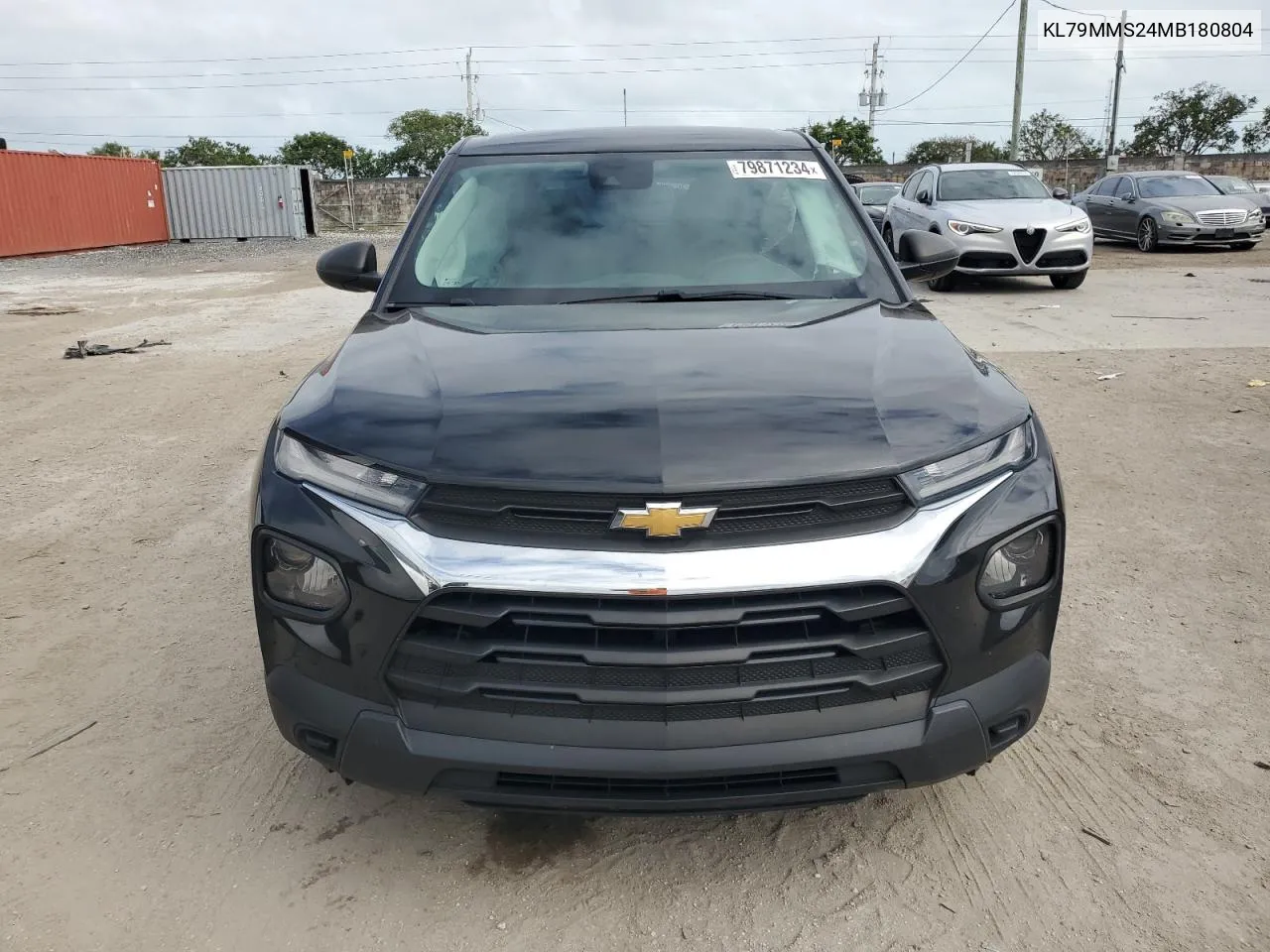 2021 Chevrolet Trailblazer Ls VIN: KL79MMS24MB180804 Lot: 79871234