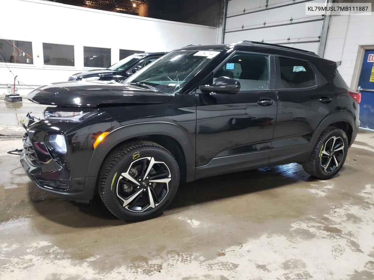 2021 Chevrolet Trailblazer Rs VIN: KL79MUSL7MB111887 Lot: 80540144