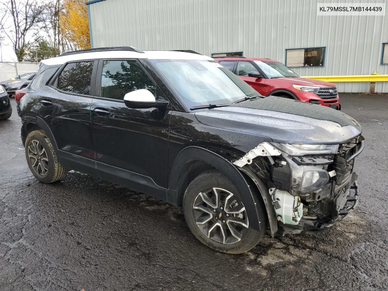 2021 Chevrolet Trailblazer Activ VIN: KL79MSSL7MB144439 Lot: 80749734