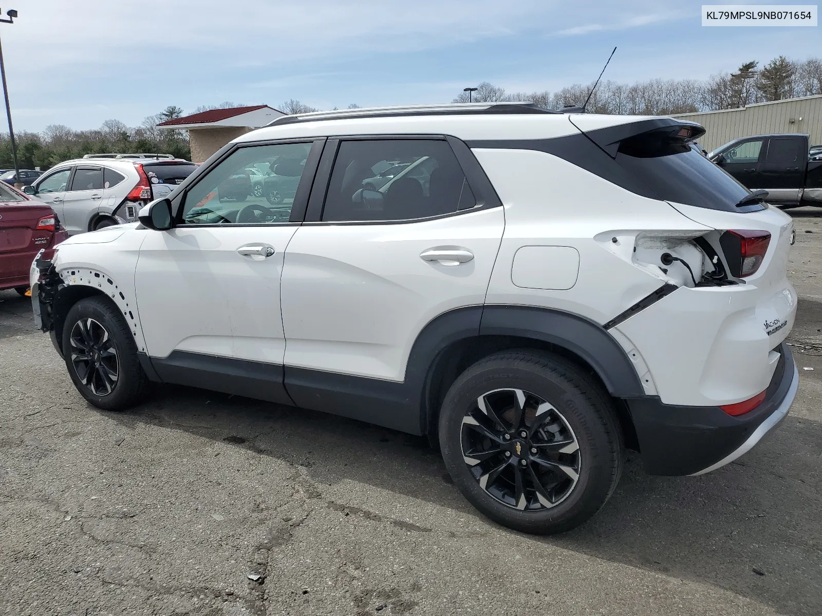 2022 Chevrolet Trailblazer Lt VIN: KL79MPSL9NB071654 Lot: 47327984