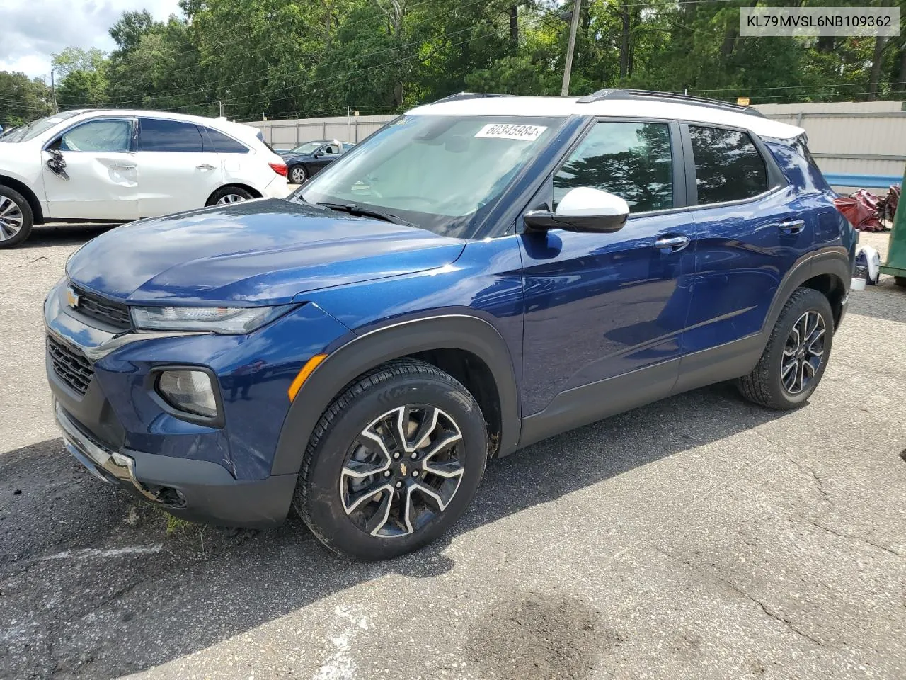 2022 Chevrolet Trailblazer Activ VIN: KL79MVSL6NB109362 Lot: 60345984