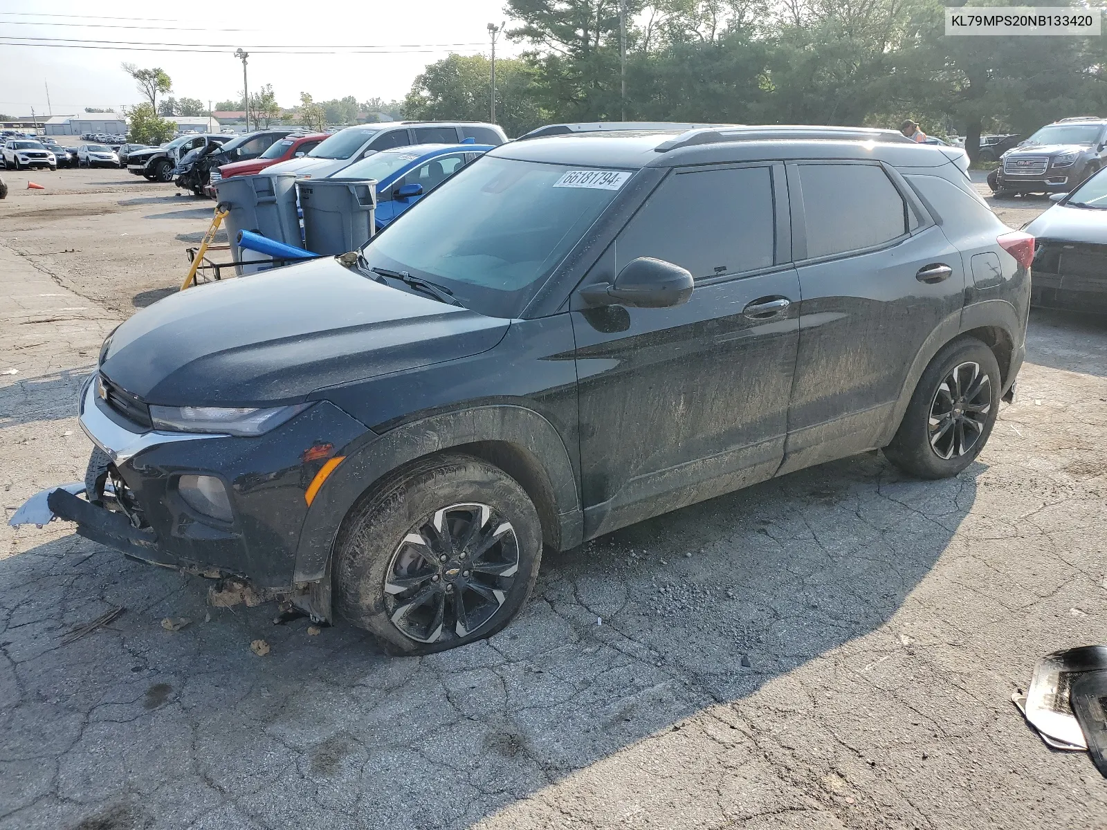 2022 Chevrolet Trailblazer Lt VIN: KL79MPS20NB133420 Lot: 66181794