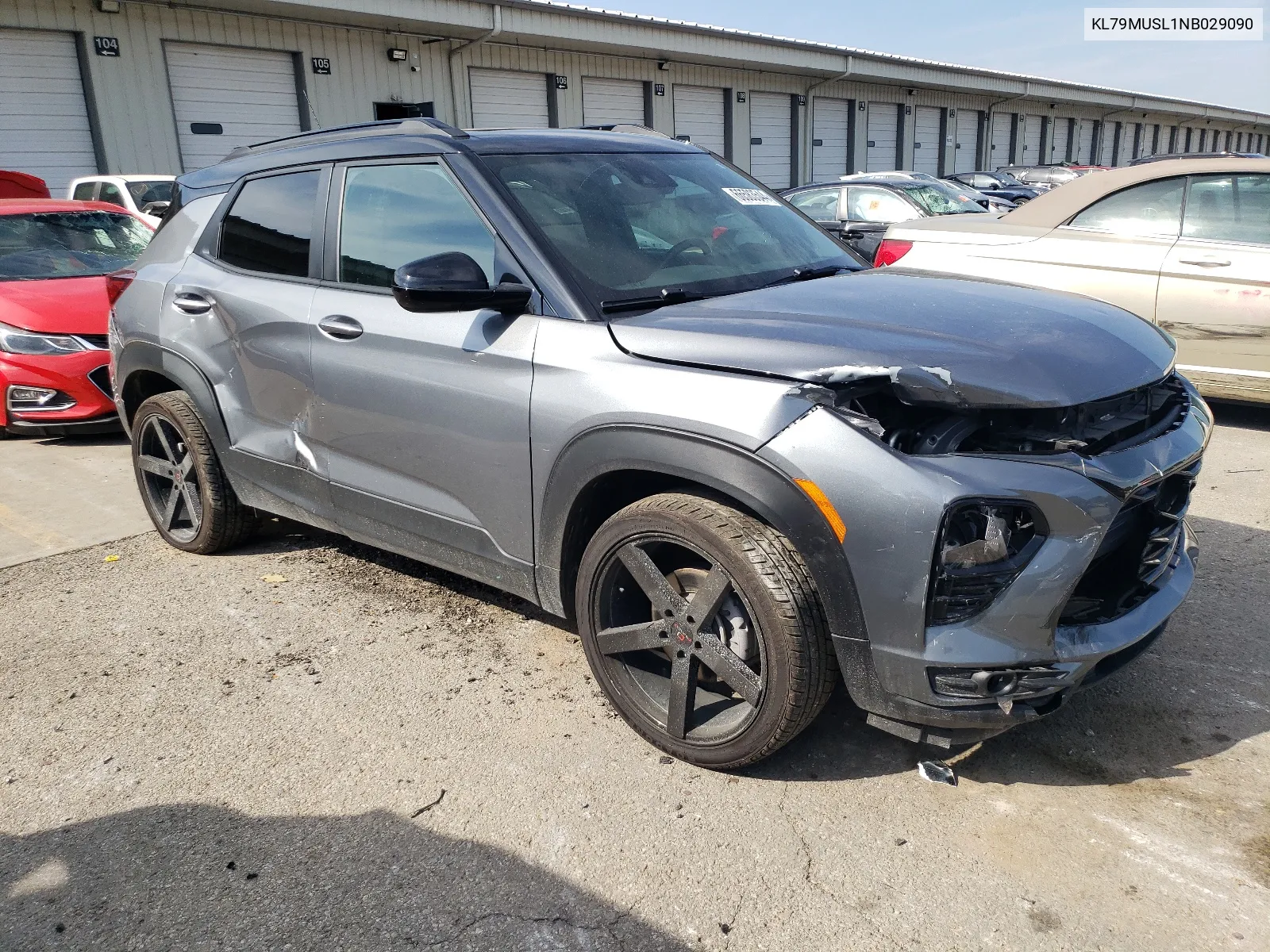 2022 Chevrolet Trailblazer Rs VIN: KL79MUSL1NB029090 Lot: 66583544