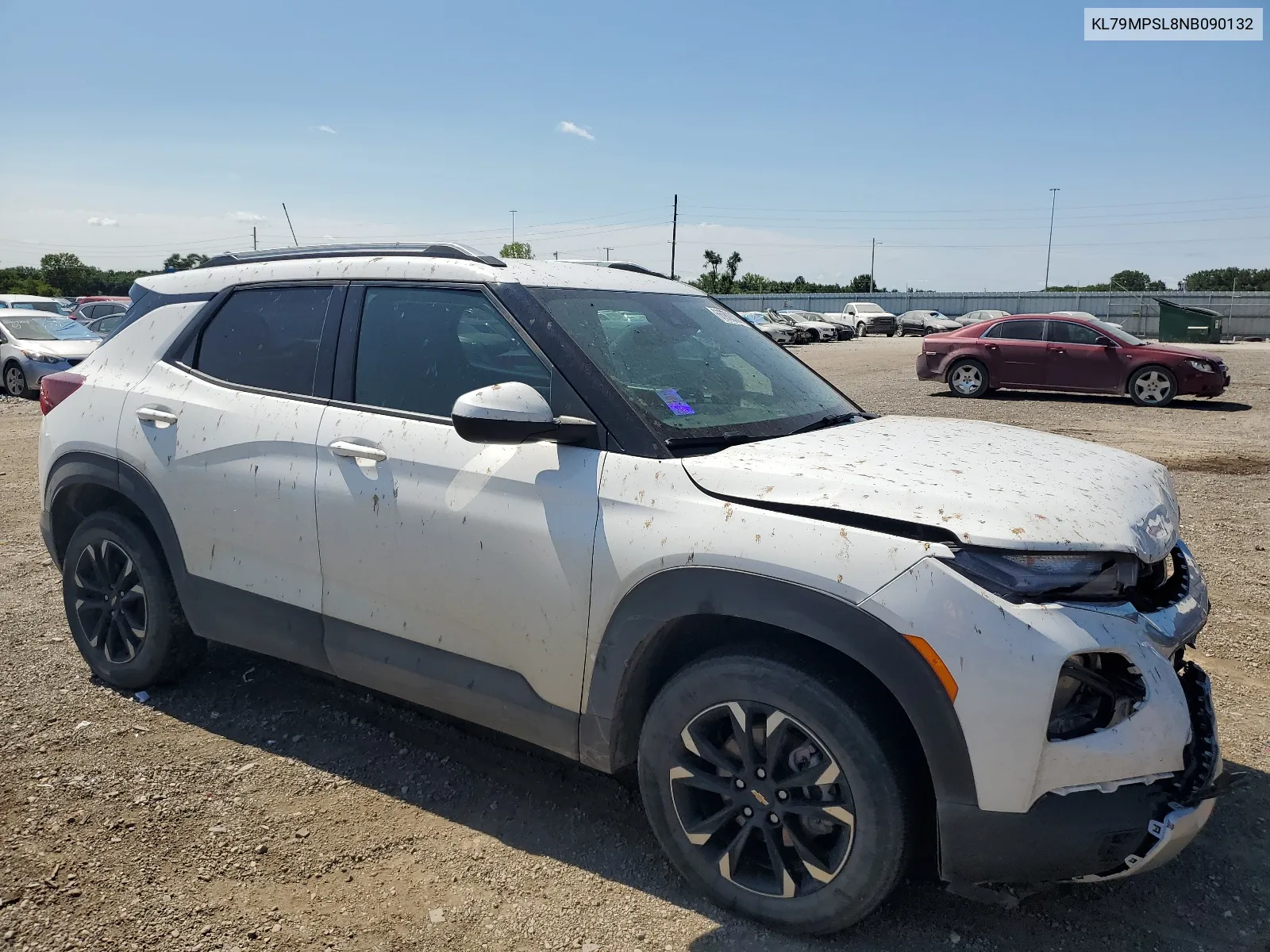 2022 Chevrolet Trailblazer Lt VIN: KL79MPSL8NB090132 Lot: 66909324