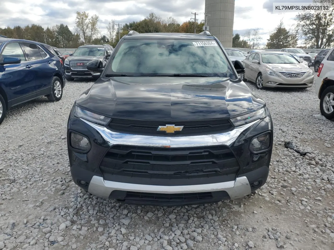 2022 Chevrolet Trailblazer Lt VIN: KL79MPSL3NB023132 Lot: 71156304