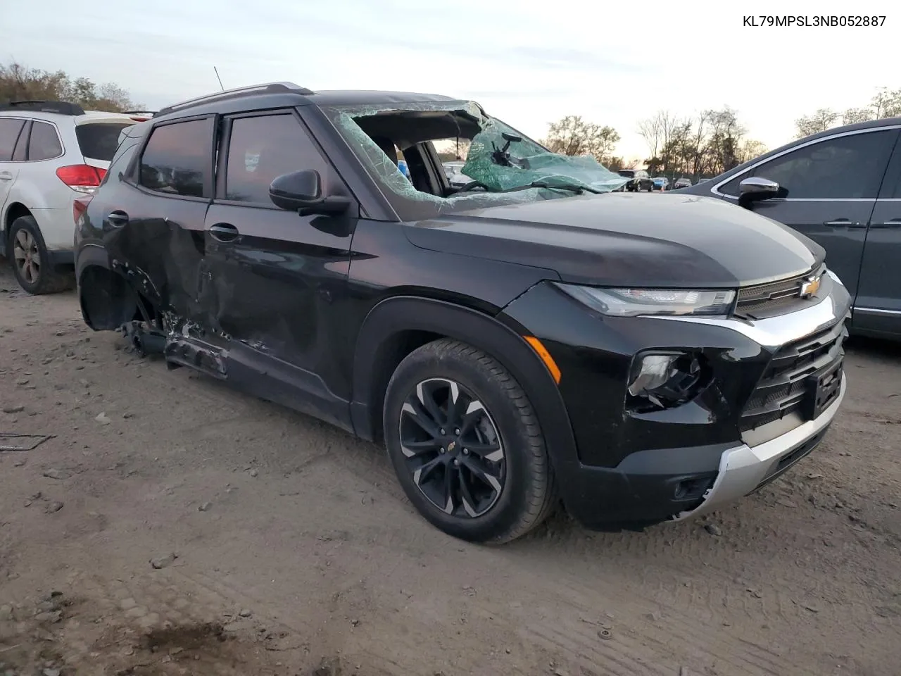 2022 Chevrolet Trailblazer Lt VIN: KL79MPSL3NB052887 Lot: 78008404