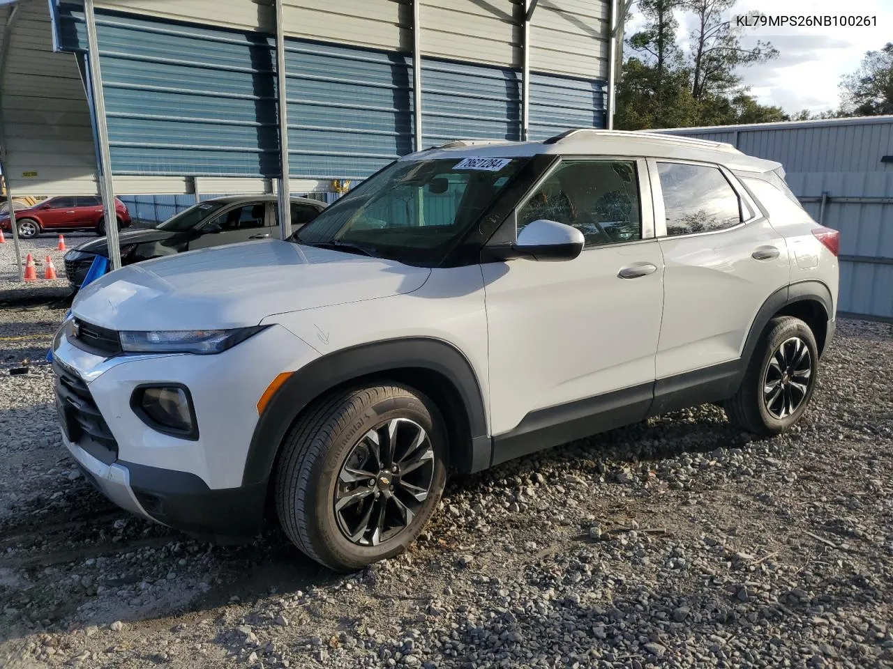 2022 Chevrolet Trailblazer Lt VIN: KL79MPS26NB100261 Lot: 78621284