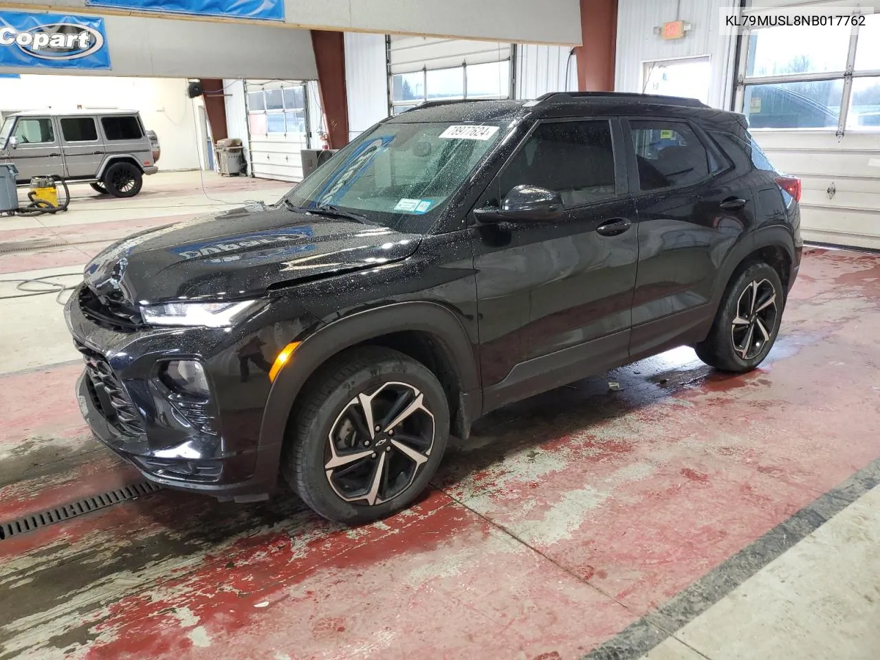 2022 Chevrolet Trailblazer Rs VIN: KL79MUSL8NB017762 Lot: 78977624