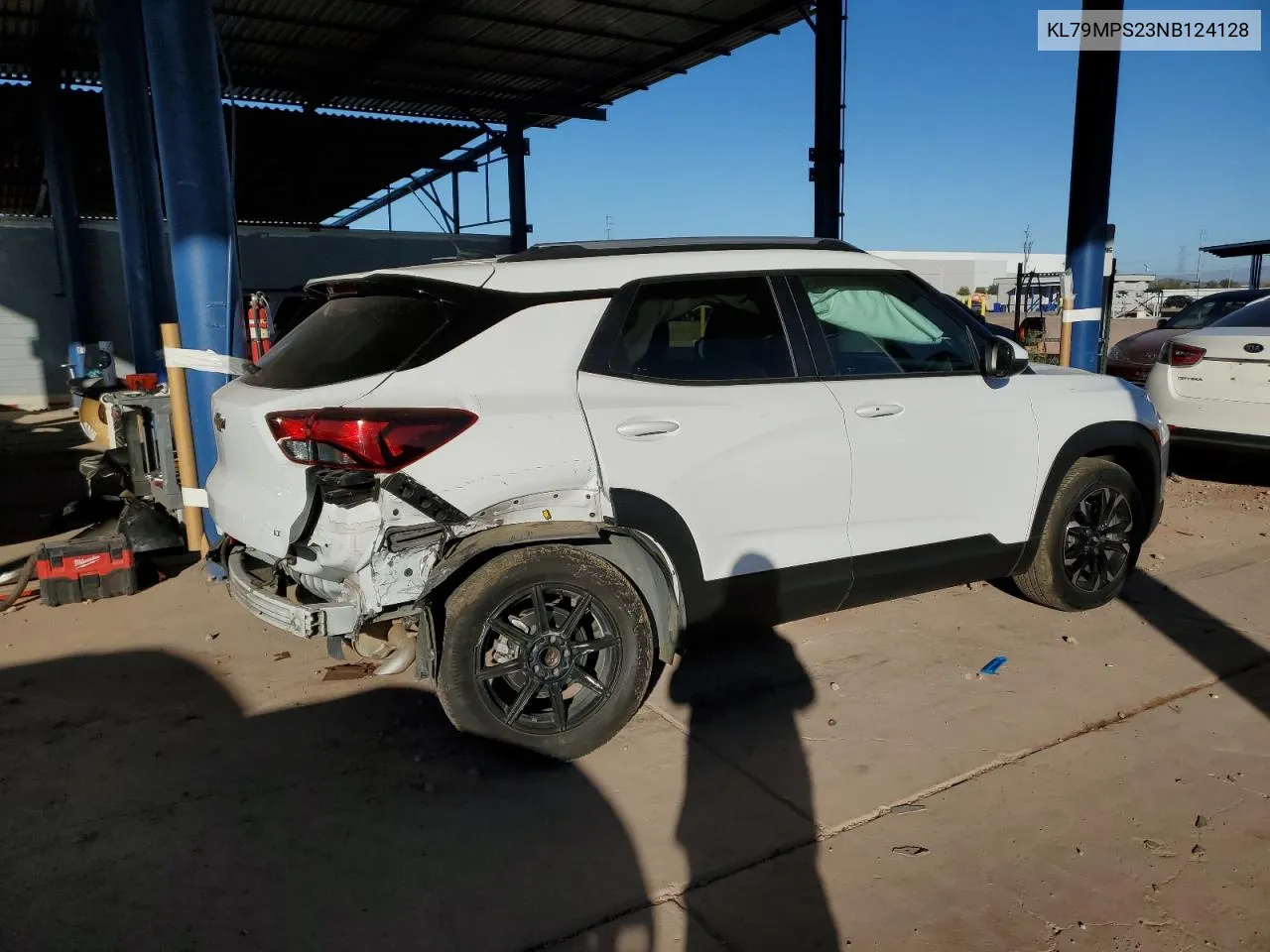 2022 Chevrolet Trailblazer Lt VIN: KL79MPS23NB124128 Lot: 80504954