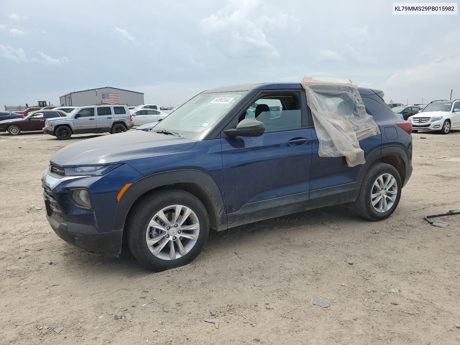 2023 Chevrolet Trailblazer Ls VIN: KL79MMS29PB015982 Lot: 64890344