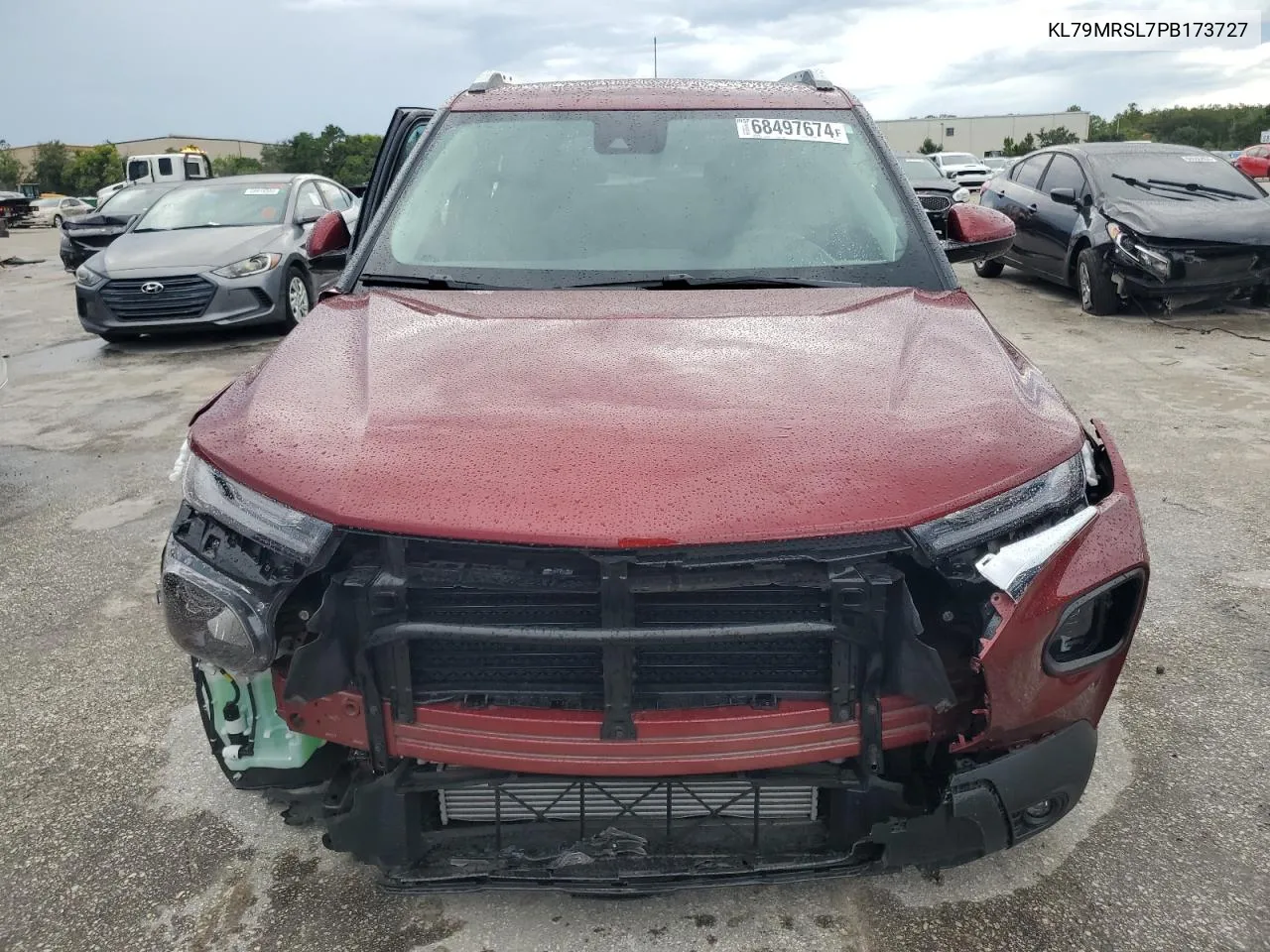 2023 Chevrolet Trailblazer Lt VIN: KL79MRSL7PB173727 Lot: 68497674