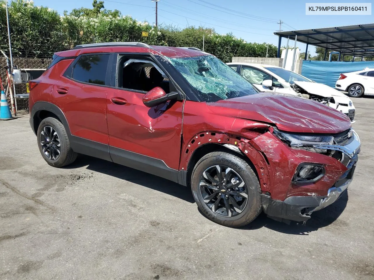 2023 Chevrolet Trailblazer Lt VIN: KL79MPSL8PB160411 Lot: 69288624