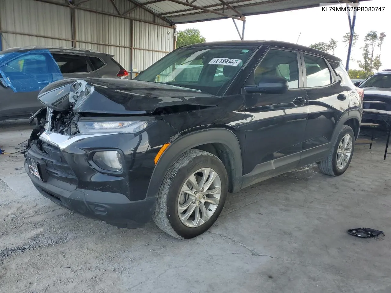 2023 Chevrolet Trailblazer Ls VIN: KL79MMS25PB080747 Lot: 70189644