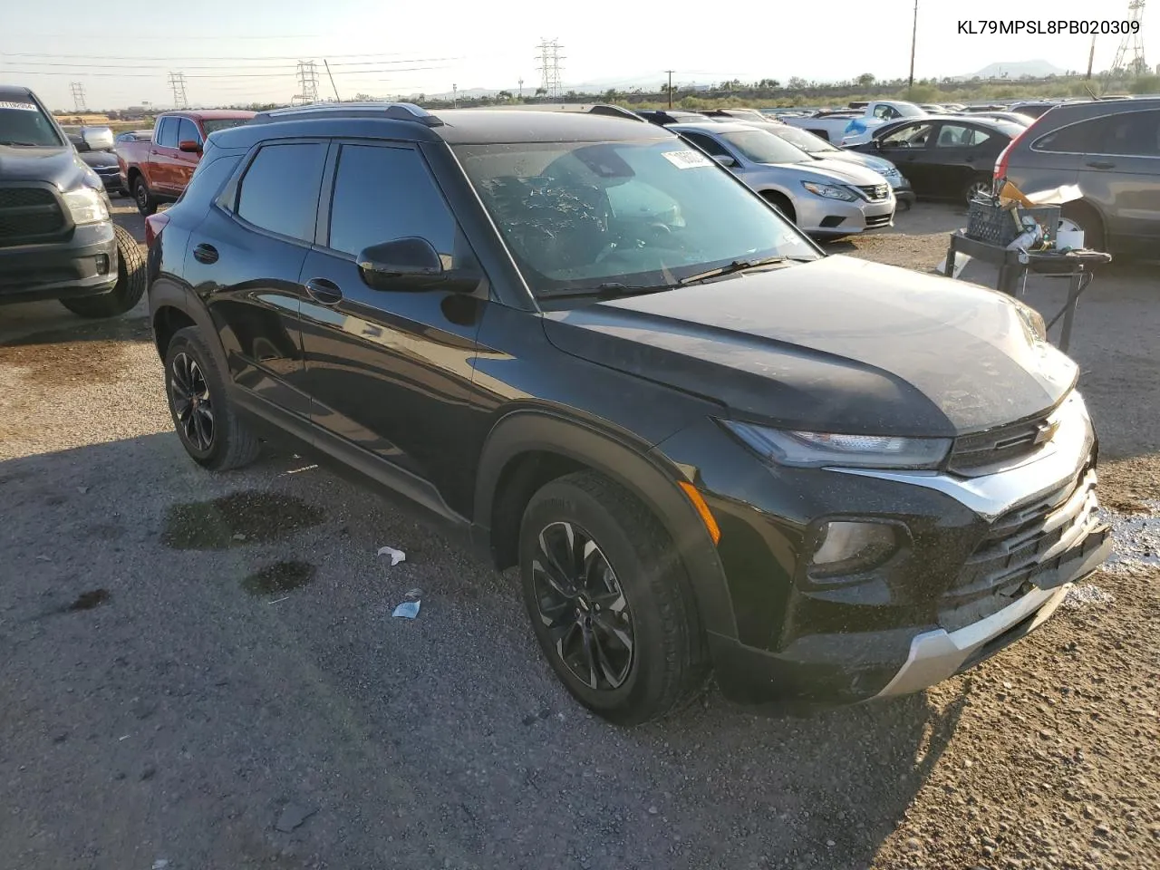 2023 Chevrolet Trailblazer Lt VIN: KL79MPSL8PB020309 Lot: 71050224