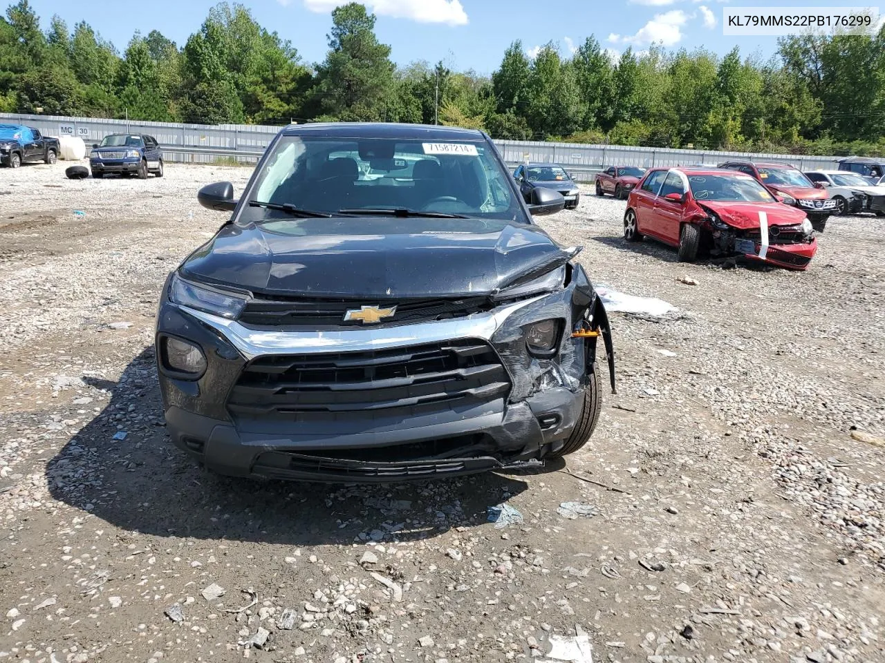 2023 Chevrolet Trailblazer Ls VIN: KL79MMS22PB176299 Lot: 71587214