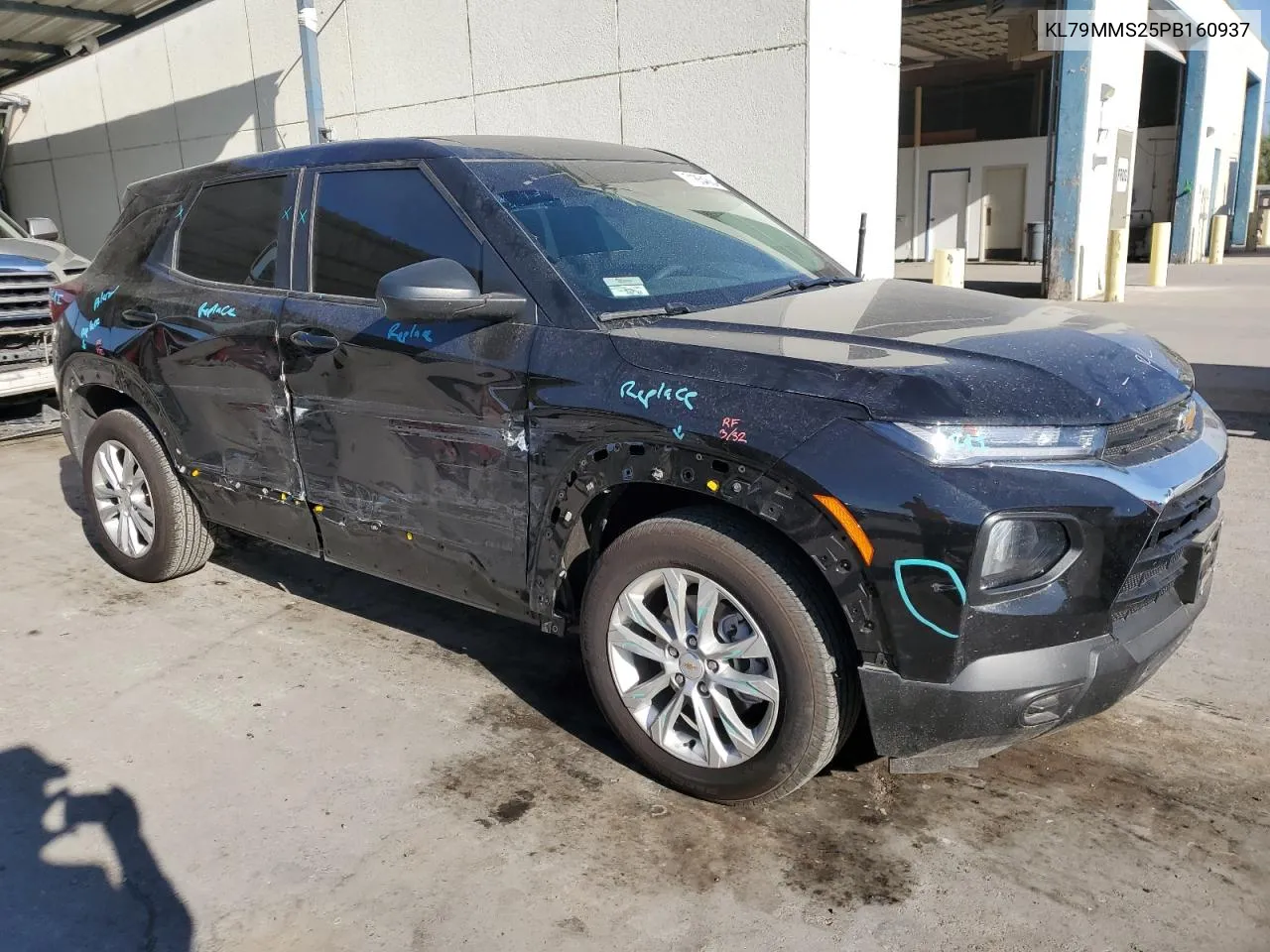 2023 Chevrolet Trailblazer Ls VIN: KL79MMS25PB160937 Lot: 71854864