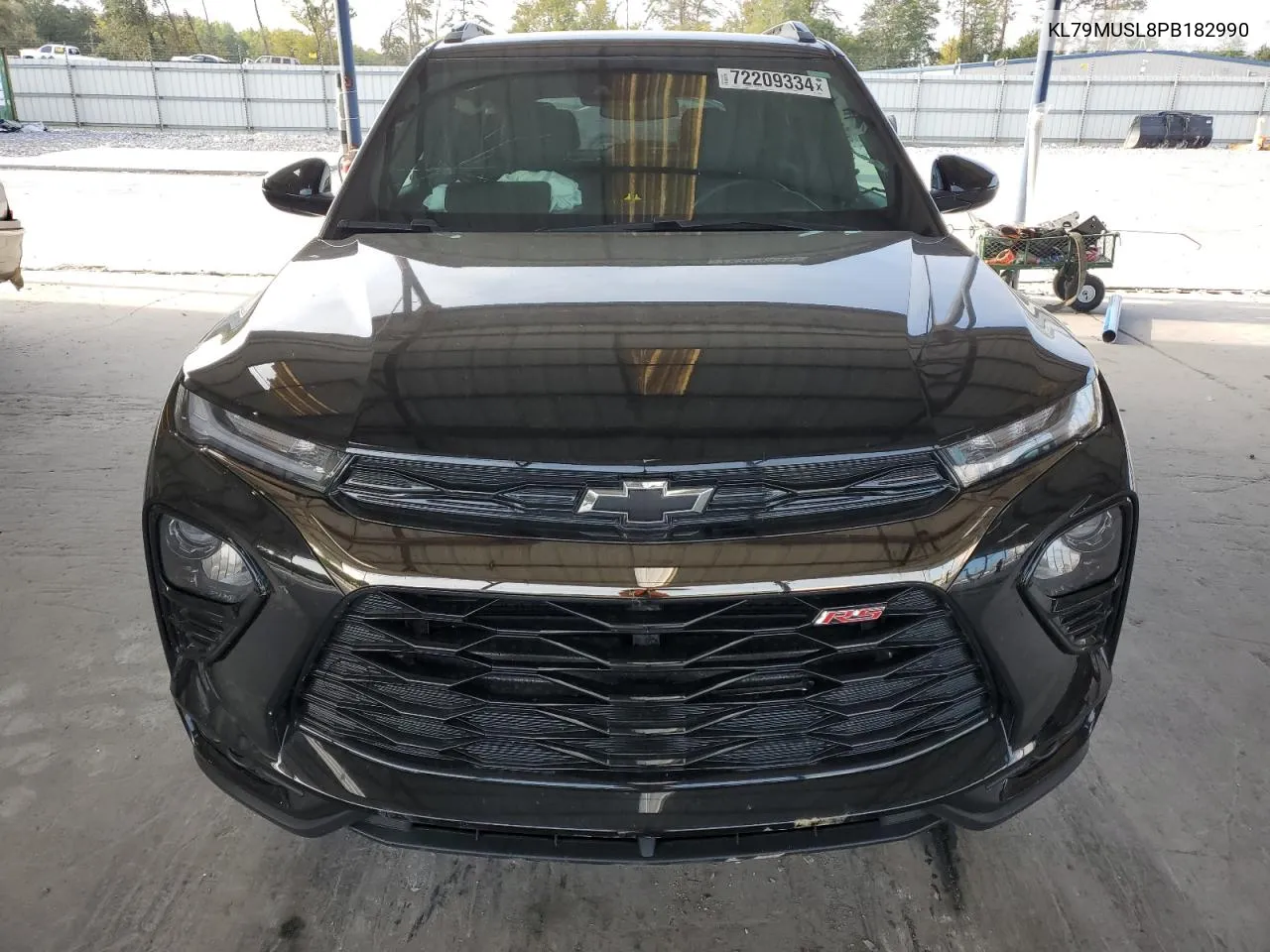 2023 Chevrolet Trailblazer Rs VIN: KL79MUSL8PB182990 Lot: 72209334