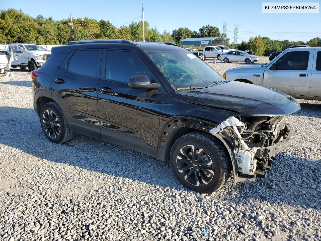 2023 Chevrolet Trailblazer Lt VIN: KL79MPS26PB045264 Lot: 72912474