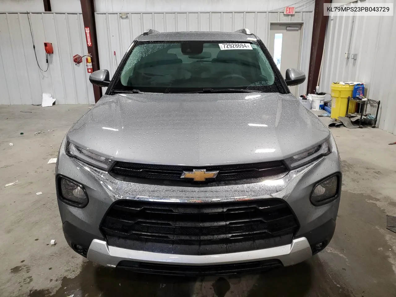 2023 Chevrolet Trailblazer Lt VIN: KL79MPS23PB043729 Lot: 72928694