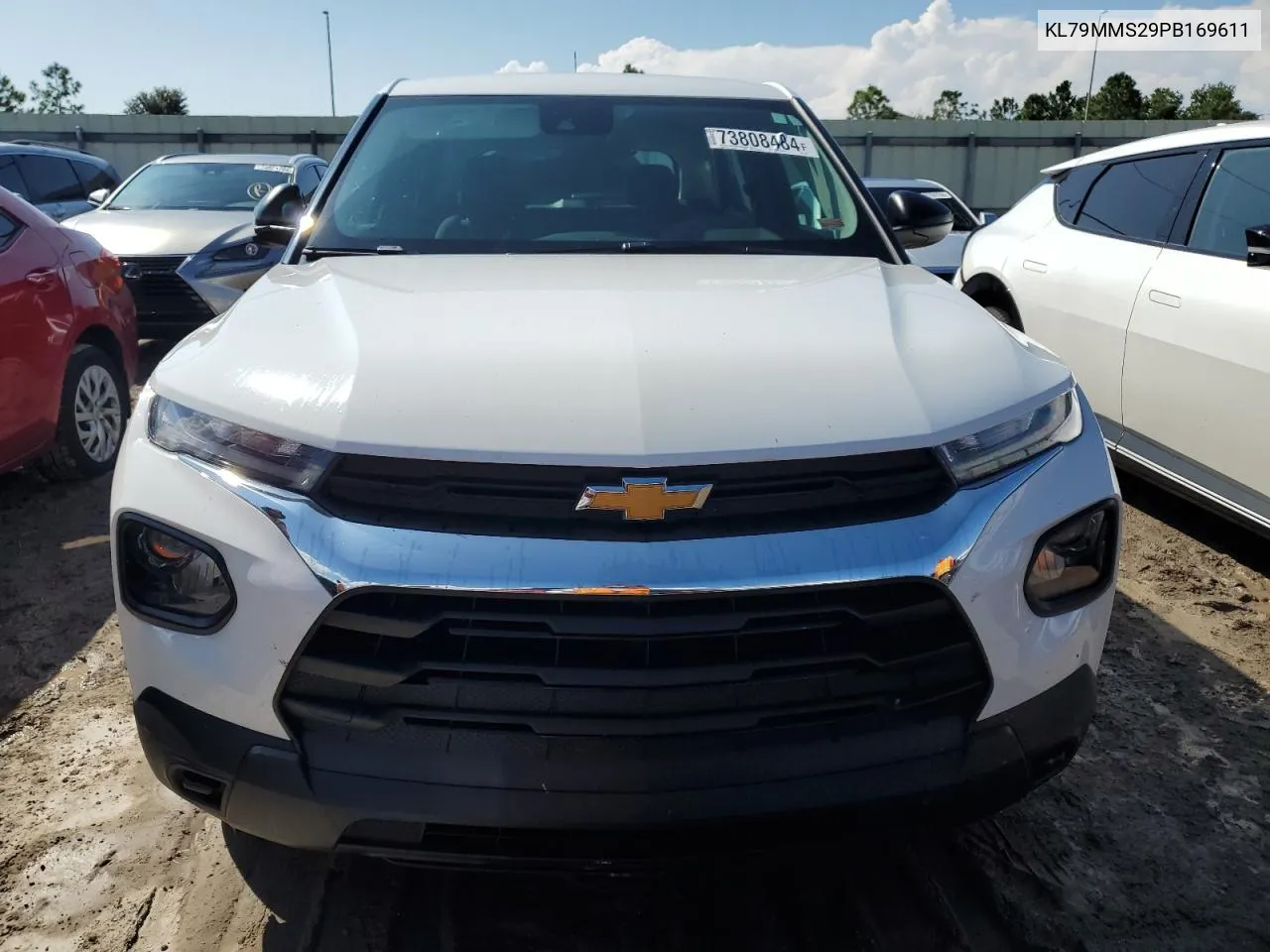 2023 Chevrolet Trailblazer Ls VIN: KL79MMS29PB169611 Lot: 73808484