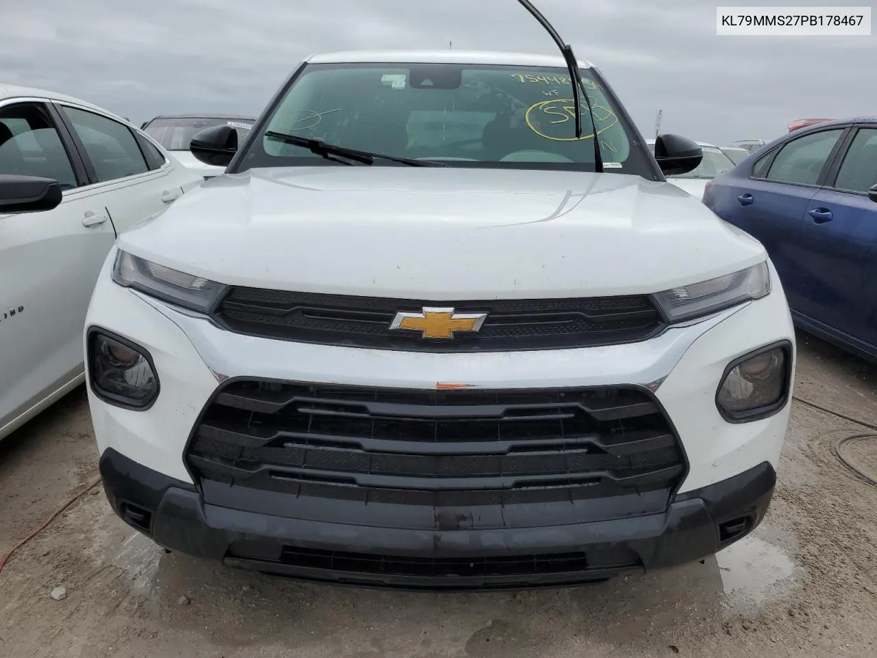 2023 Chevrolet Trailblazer Ls VIN: KL79MMS27PB178467 Lot: 75448954