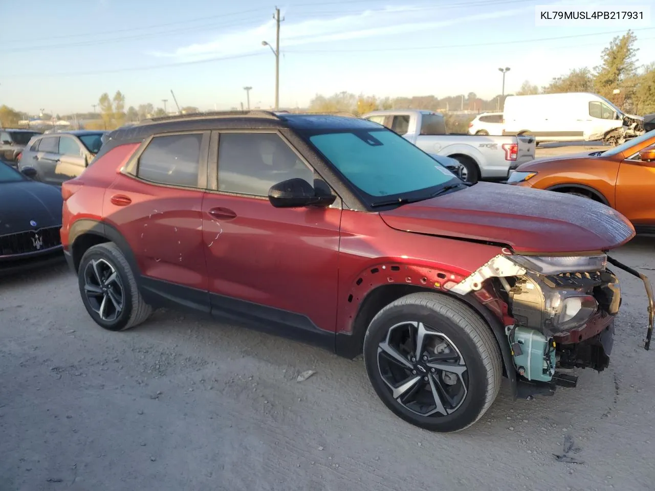 2023 Chevrolet Trailblazer Rs VIN: KL79MUSL4PB217931 Lot: 76923814