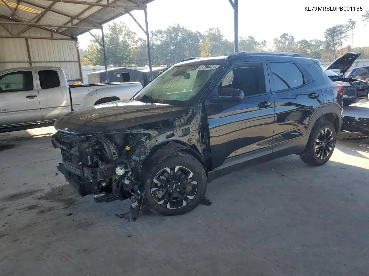 2023 Chevrolet Trailblazer Lt VIN: KL79MRSL0PB001135 Lot: 77754414