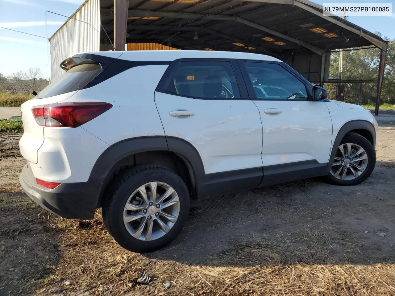 2023 Chevrolet Trailblazer Ls VIN: KL79MMS27PB106085 Lot: 78074384