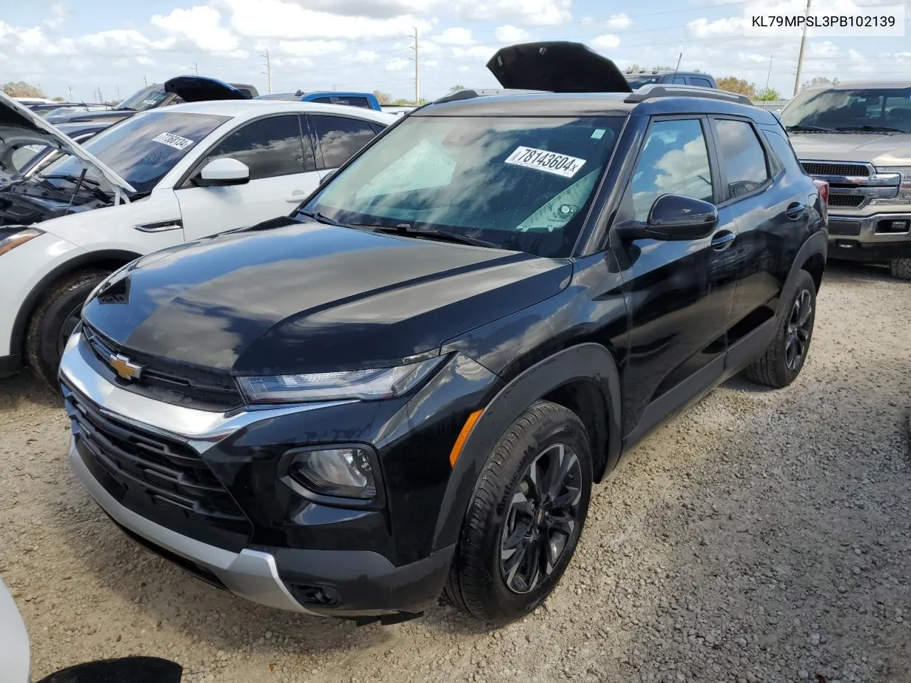 2023 Chevrolet Trailblazer Lt VIN: KL79MPSL3PB102139 Lot: 78143604