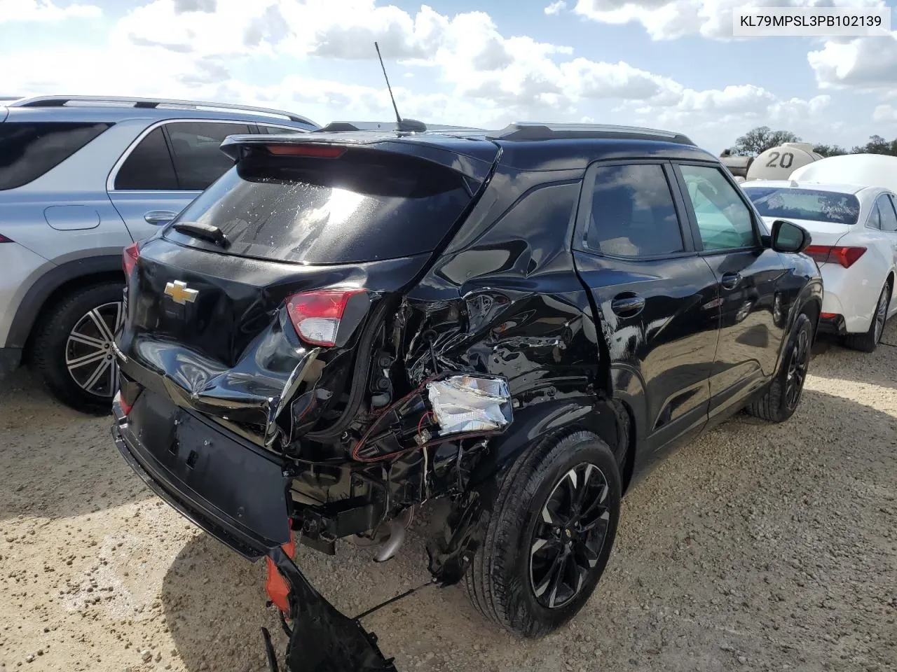 2023 Chevrolet Trailblazer Lt VIN: KL79MPSL3PB102139 Lot: 78143604