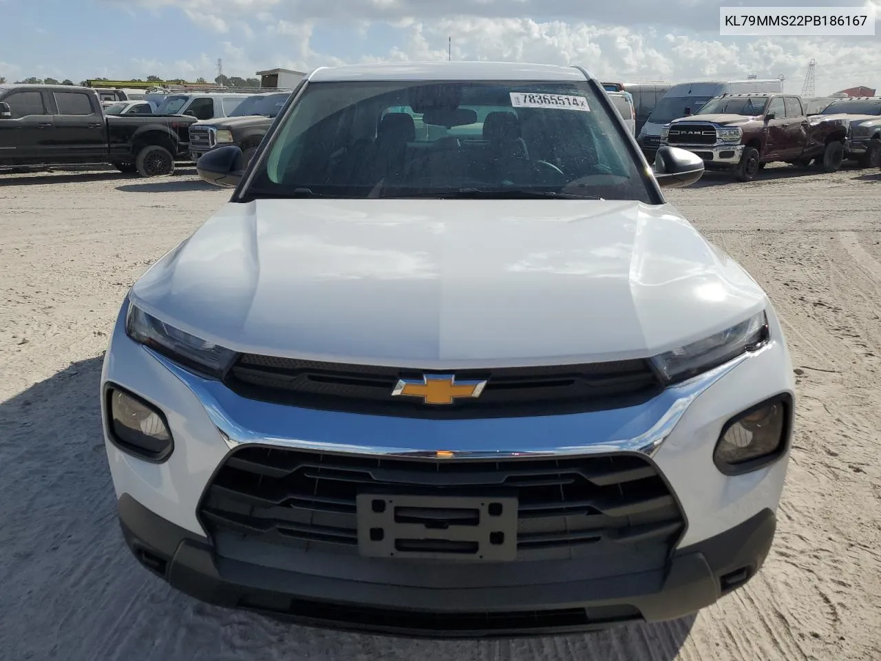 2023 Chevrolet Trailblazer Ls VIN: KL79MMS22PB186167 Lot: 78365514