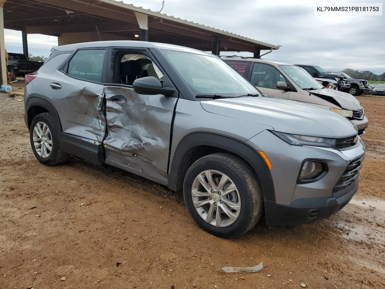 2023 Chevrolet Trailblazer Ls VIN: KL79MMS21PB181753 Lot: 80468214