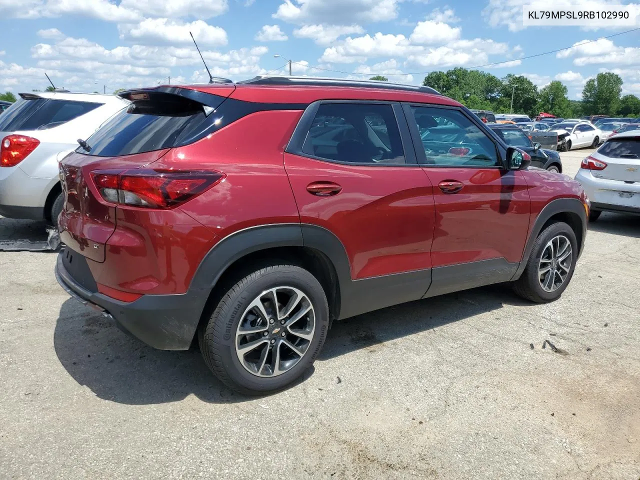 2024 Chevrolet Trailblazer Lt VIN: KL79MPSL9RB102990 Lot: 60705464