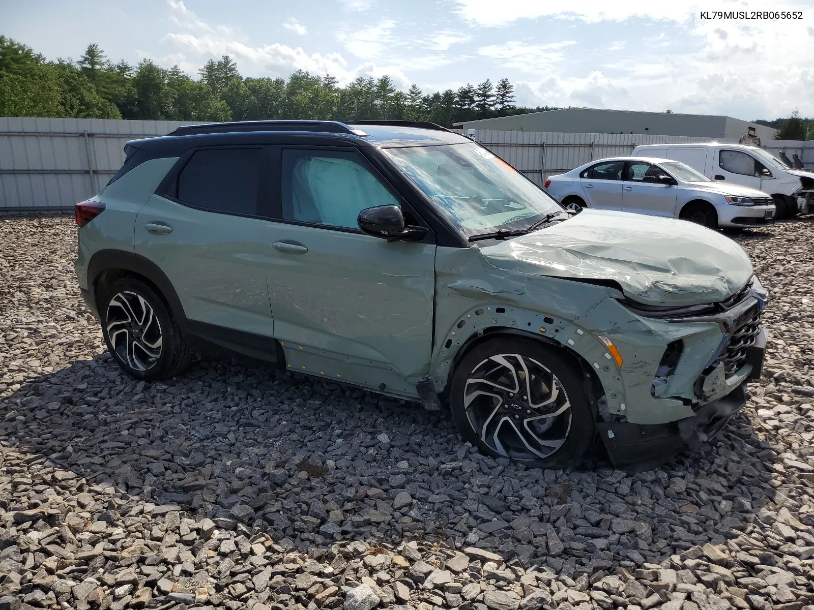 2024 Chevrolet Trailblazer Rs VIN: KL79MUSL2RB065652 Lot: 63444694