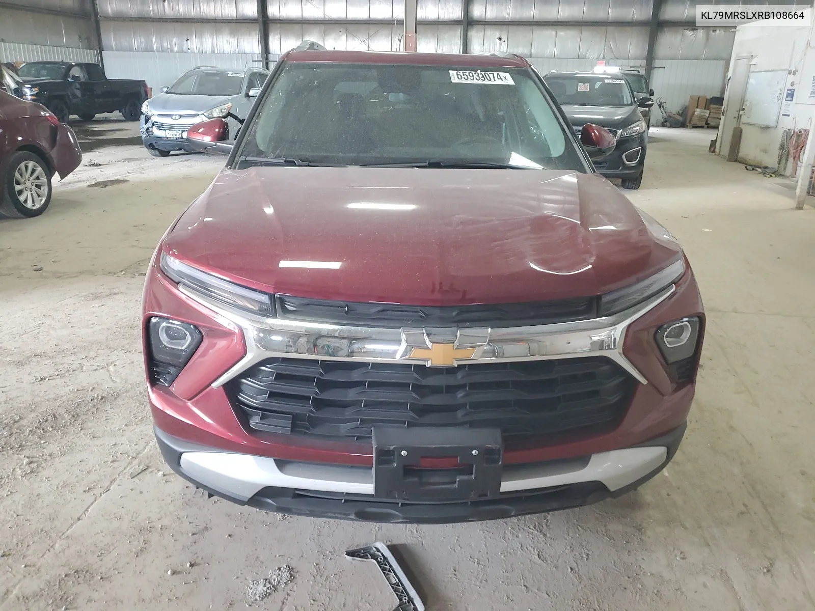 2024 Chevrolet Trailblazer Lt VIN: KL79MRSLXRB108664 Lot: 65939074