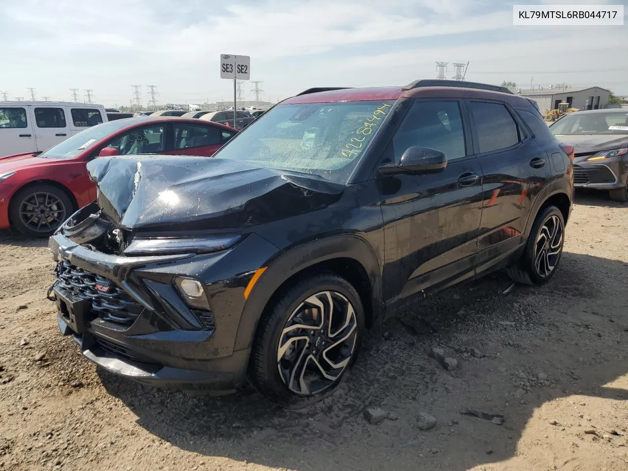 2024 Chevrolet Trailblazer Rs VIN: KL79MTSL6RB044717 Lot: 72287494