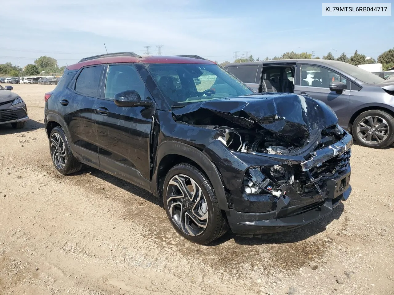 2024 Chevrolet Trailblazer Rs VIN: KL79MTSL6RB044717 Lot: 72287494