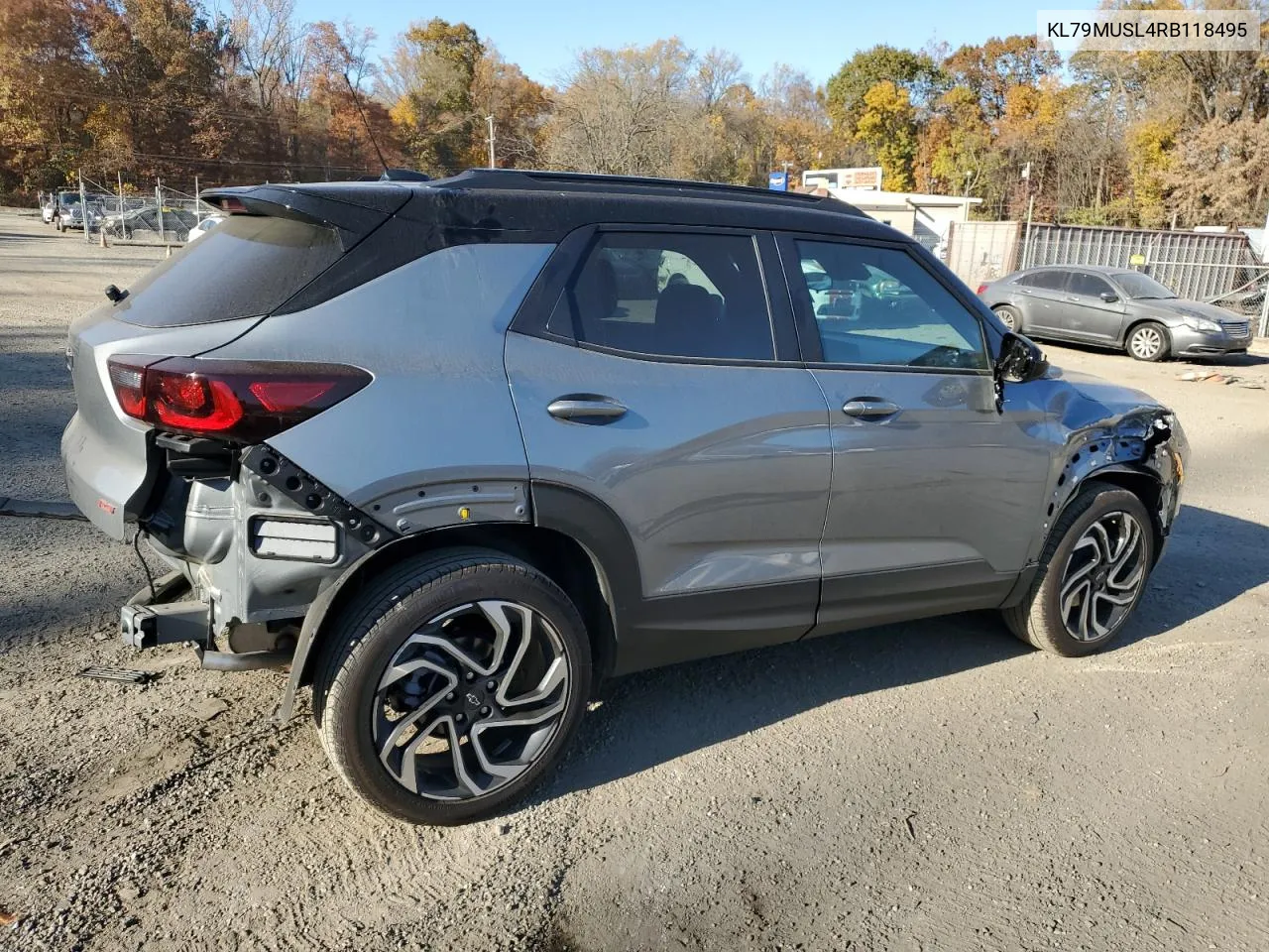 2024 Chevrolet Trailblazer Rs VIN: KL79MUSL4RB118495 Lot: 78670824