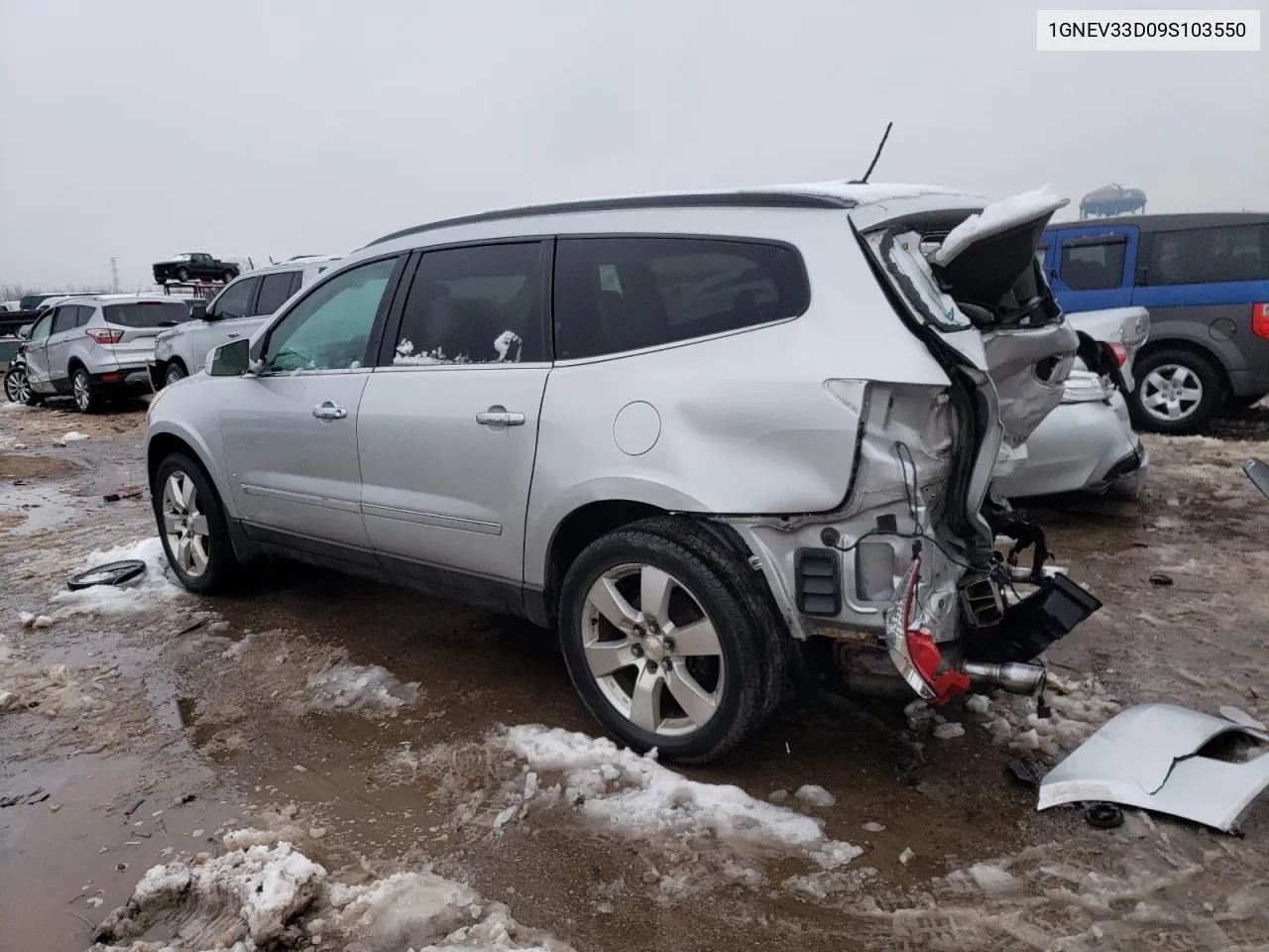 2009 Chevrolet Traverse Ltz VIN: 1GNEV33D09S103550 Lot: 36972604