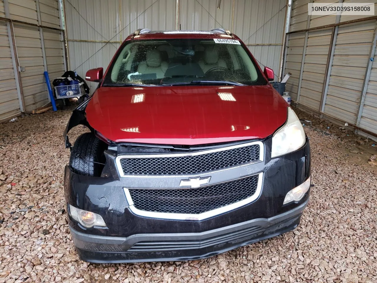 2009 Chevrolet Traverse Ltz VIN: 1GNEV33D39S158008 Lot: 66495194