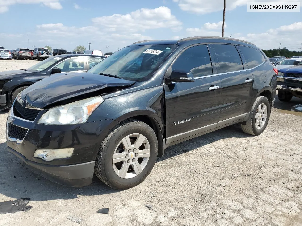 2009 Chevrolet Traverse Lt VIN: 1GNEV23DX9S149297 Lot: 67748314