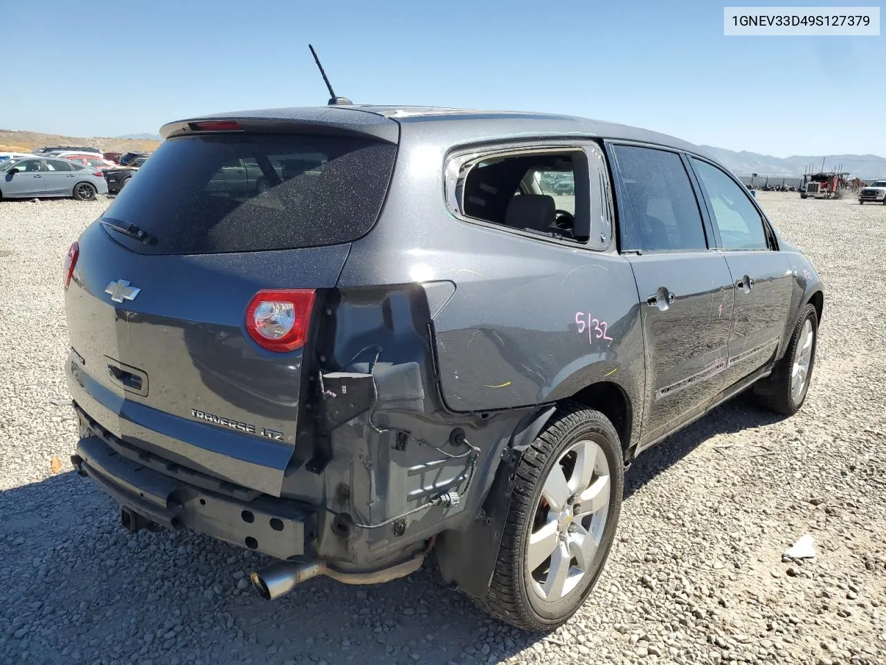 2009 Chevrolet Traverse Ltz VIN: 1GNEV33D49S127379 Lot: 67933914